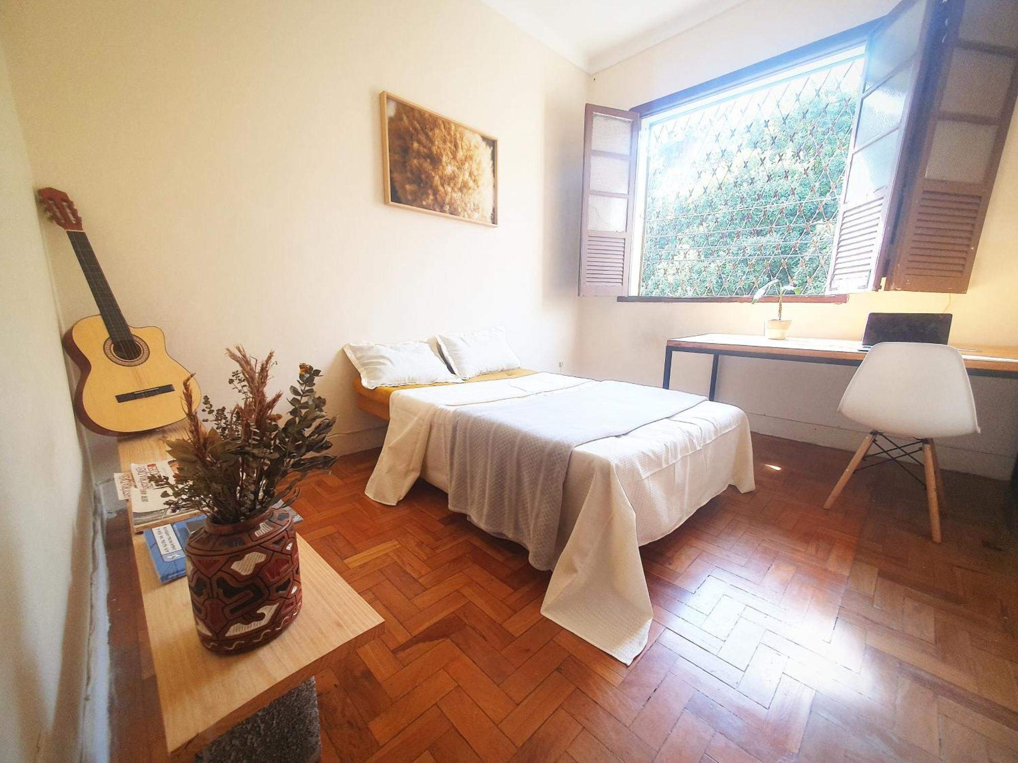 Quarto Casal Com Janela Casa Caramel Belo Horizonte Extérieur photo